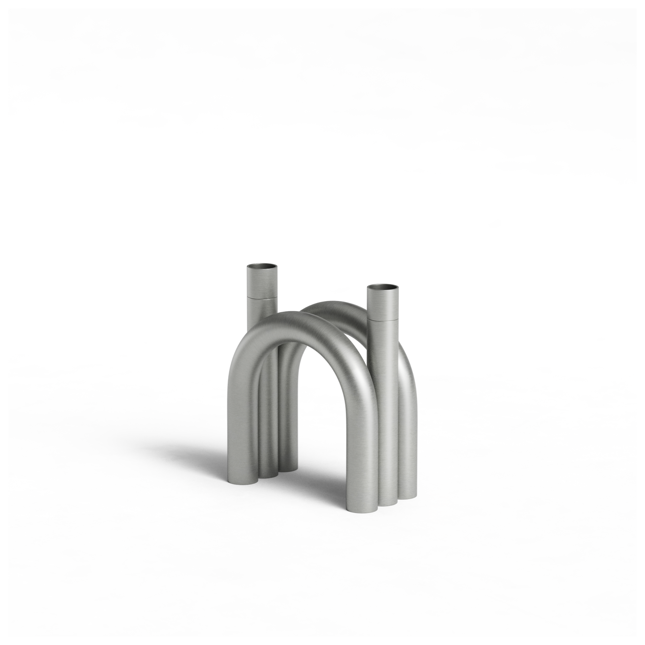 Tube Arc Candle Holder